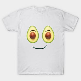 Avocado happy face T-Shirt